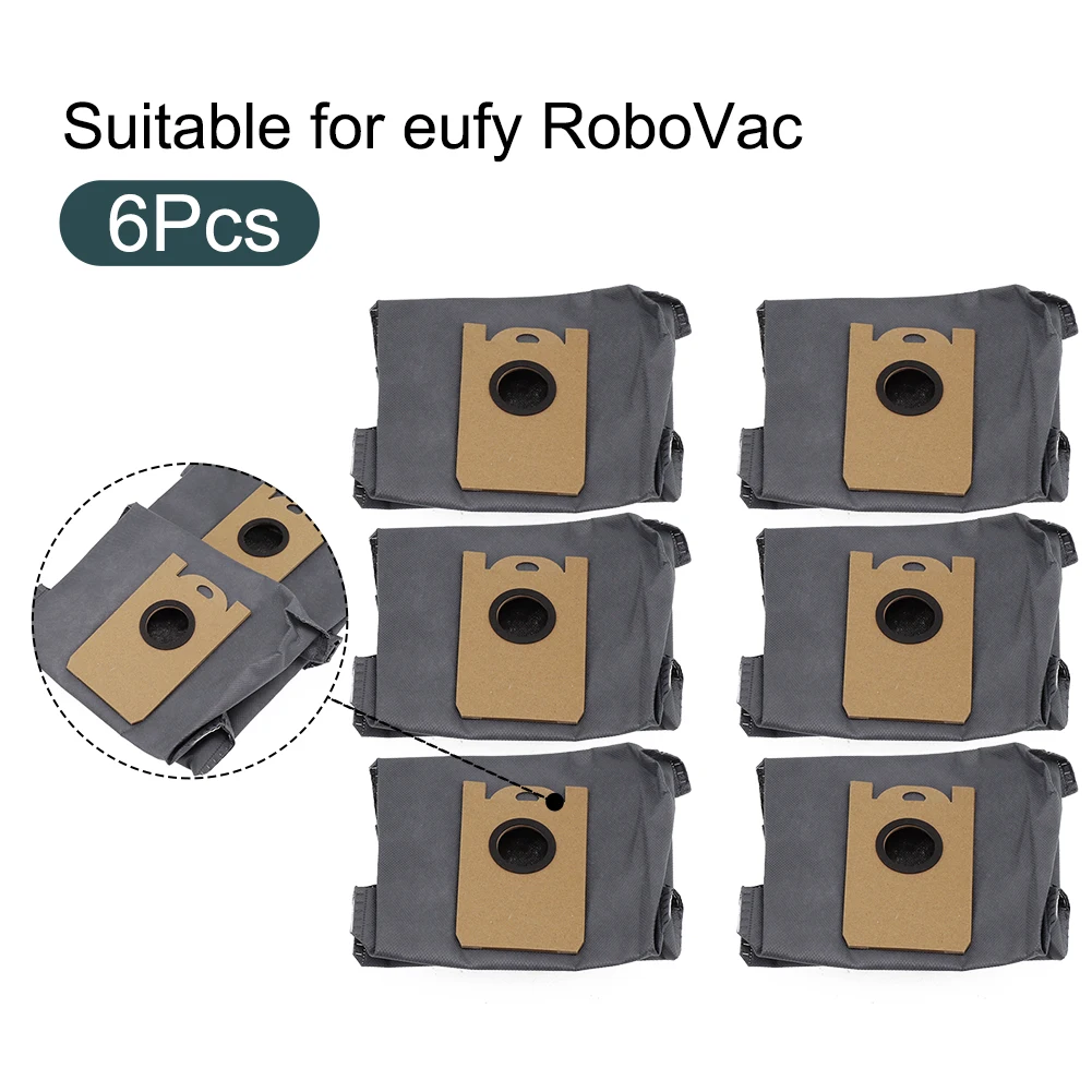 

6Pcs Dust Bag Dust Bag Clean Accessories Household Household Electric Appliances Replacement Robot Vacuum Cleaner Parts