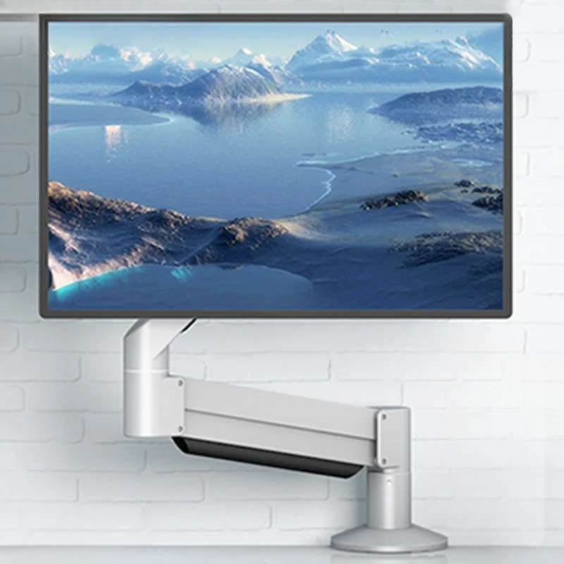 

Computer monitor bracket, robotic arm, minimalist rotating bracket