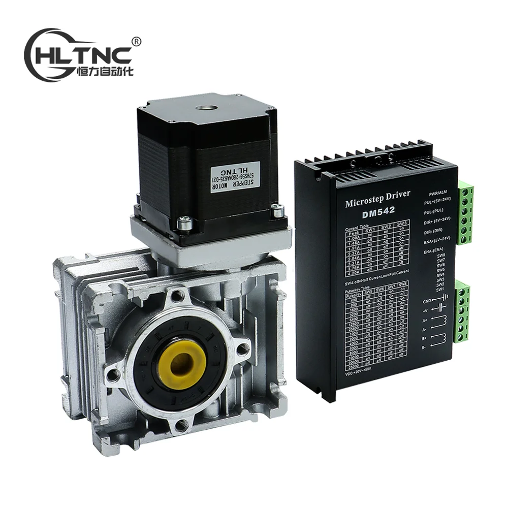Nema23-Stepper-Motor-Wurm- 