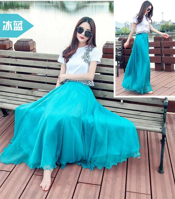 スカート ANDWANG Double layer skirt 002 Double layer skirt