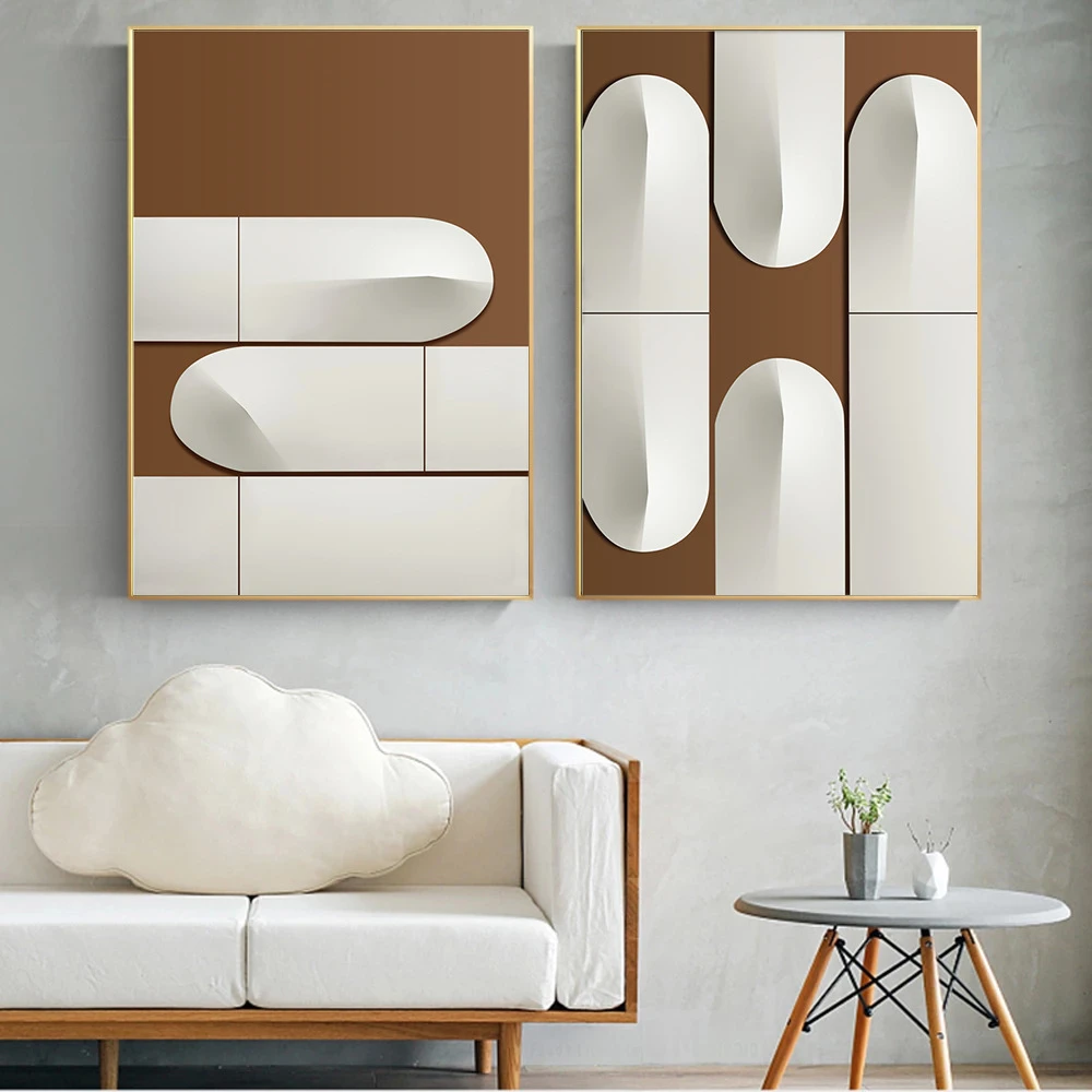 Modern Impression Poster Home Decor Canvas Light Luxury Minimalist Art