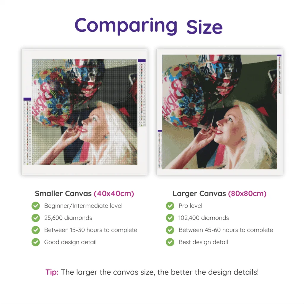 Description Picture 4 of itemAB Diamond Painting Kit Santoro Doll Girl Little Princess Velvet Canvas Full Drills Embroidery Mosaic Cross Stitch Home Decor