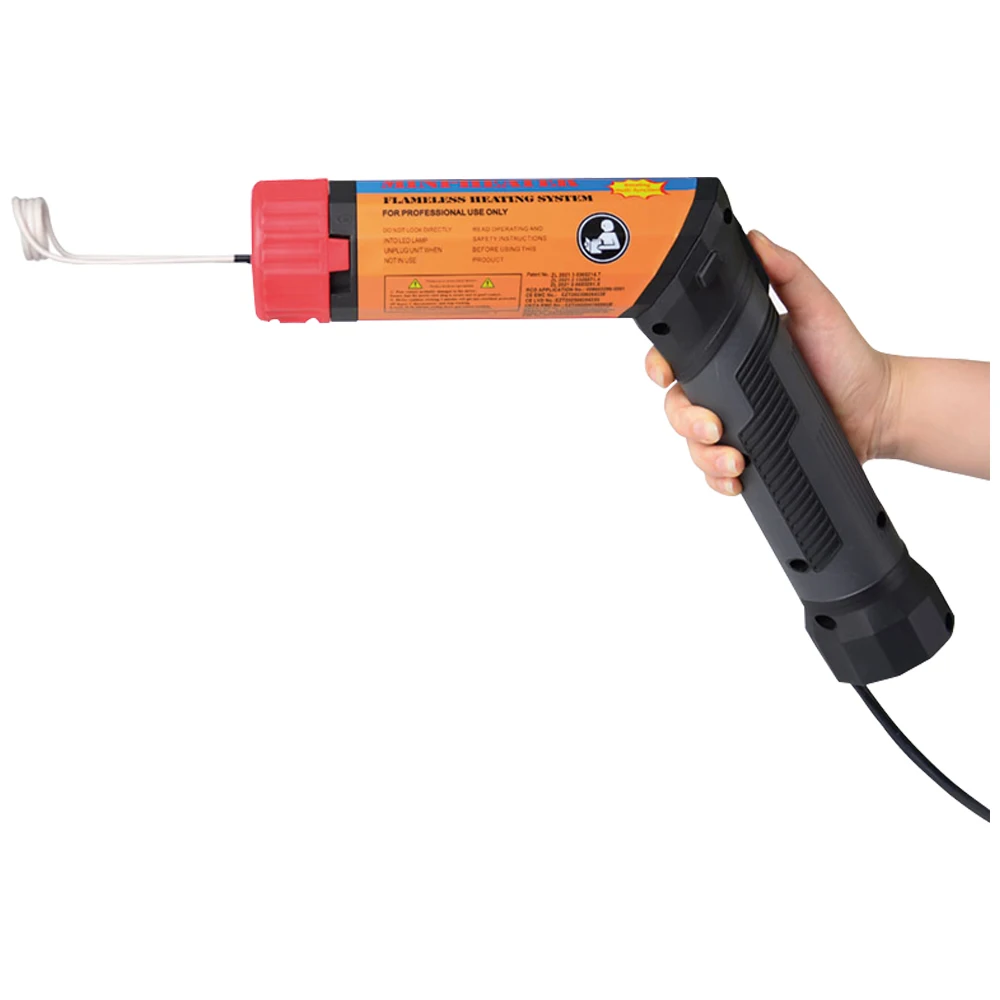 8 coils 1.1KW Plus Magnetic Induction Heater Rotating Type Handheld Mini Heater