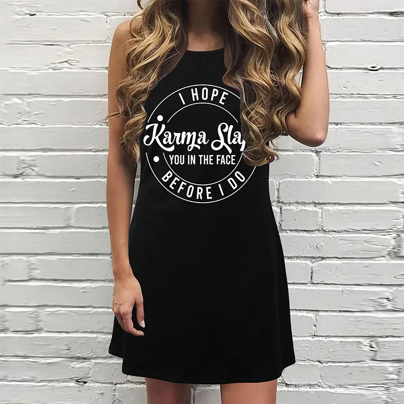 

2024 Women's Office Commuting Street Mini Skirt Elegant Letter Printed Short Skirt Women's Fashion Slim Fit Sleeveless Tank Top