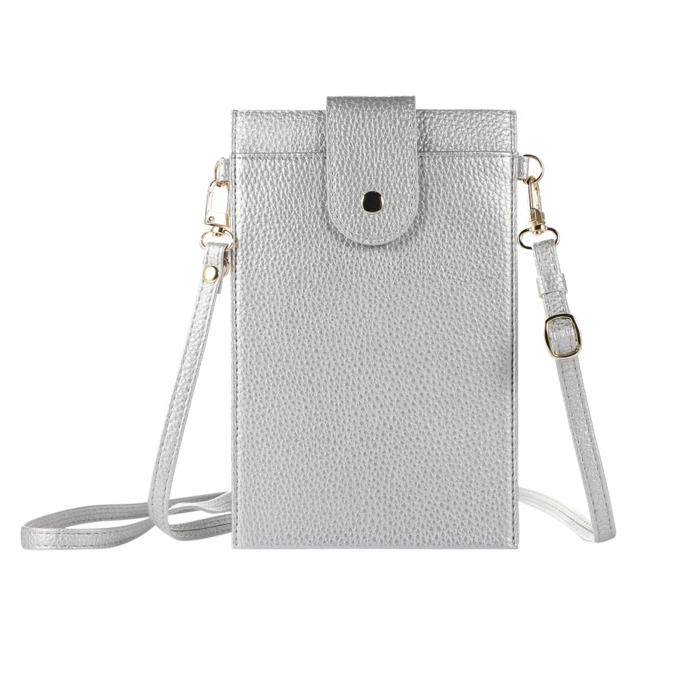 Women's Stylish PU Leather Crossbody Bag - Compact Shoulder Purse & Card Holder
