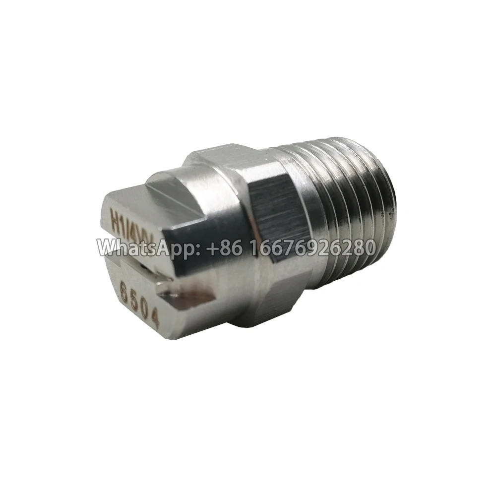 Flat Fan Nozzle,25/45 degree flat fan water spray nozzle,Jet cooling nozzle,Industrial flat fan jet spray nozzle 1/4'' 6