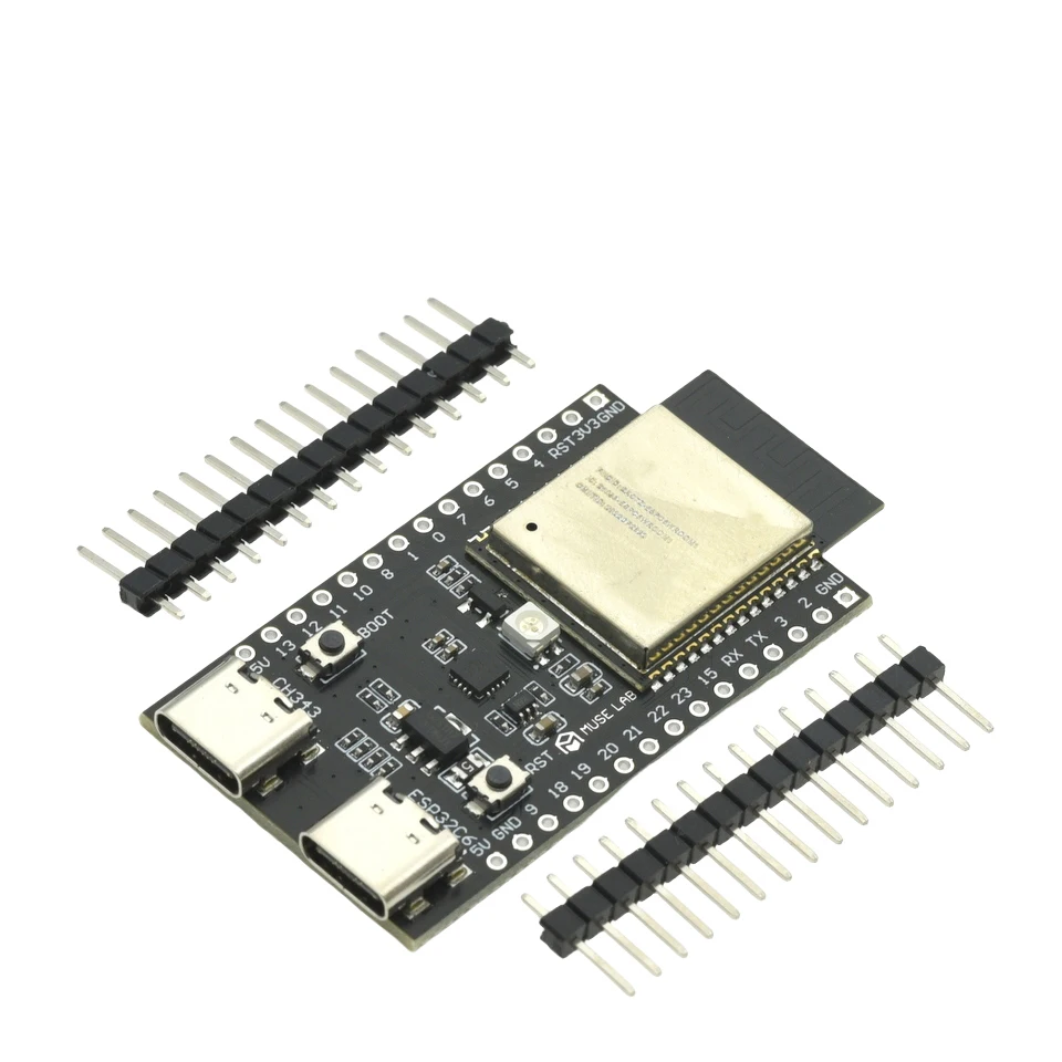 รูปสินค้า โมดูลพัฒนา ESP32-C6 WiFi 6 BT สำหรับโปรเจกต์ IoT