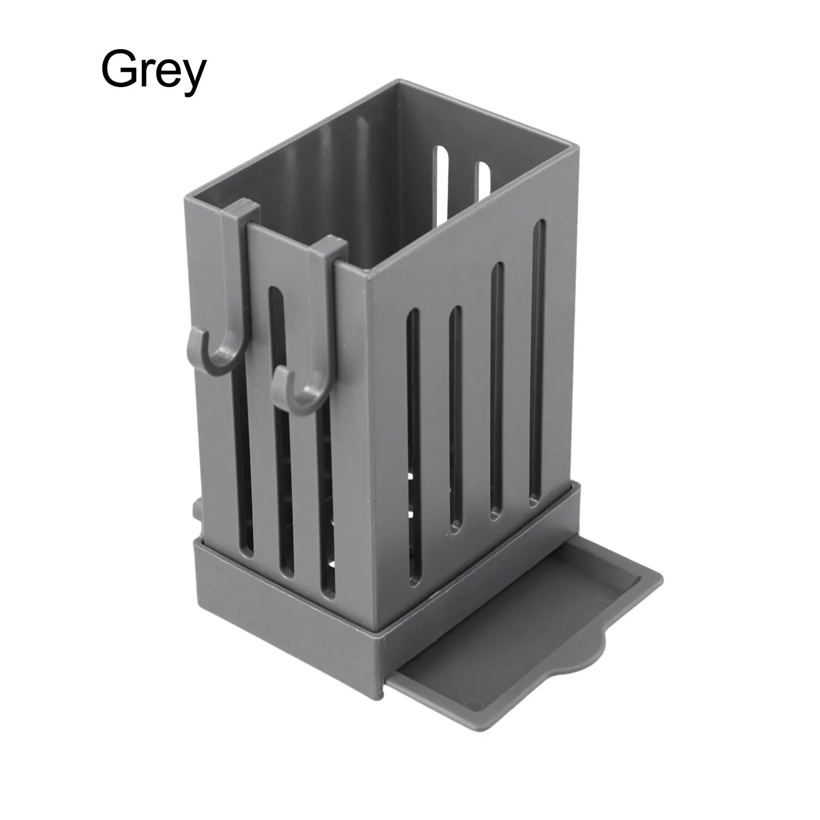 Cooking Utensil Storage Wall Mounted Utensil Holder 12x8.5x6.2cm Easy To Clean Efficient Drainage Organize Kitchen