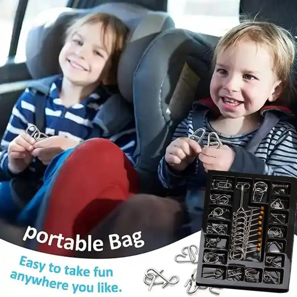 

Игрушка-головоломка Uban Lock X9A4, металлическая проволока