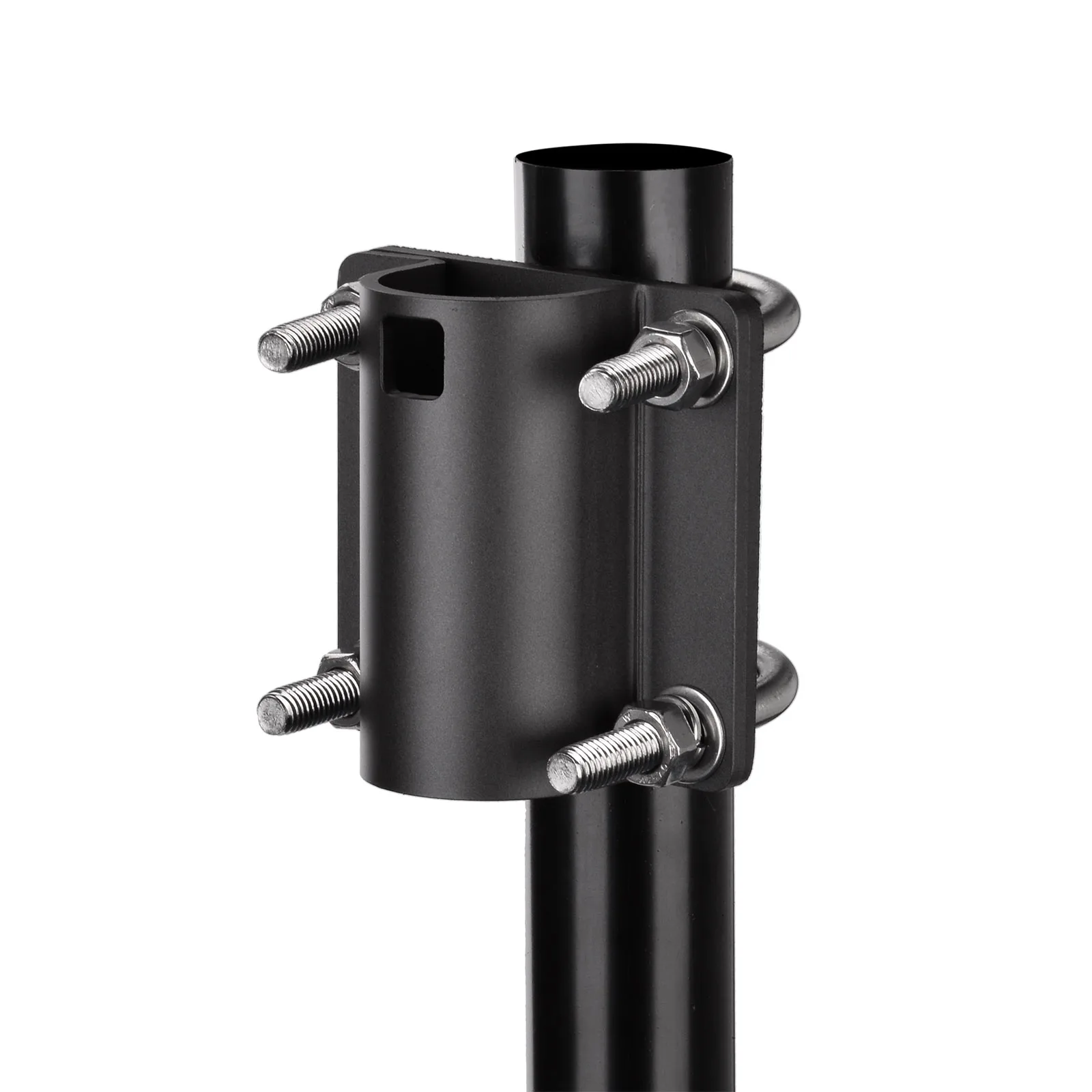 Adjustable Steel U Bolt Mast Clamp Bracket Kit for Antenna