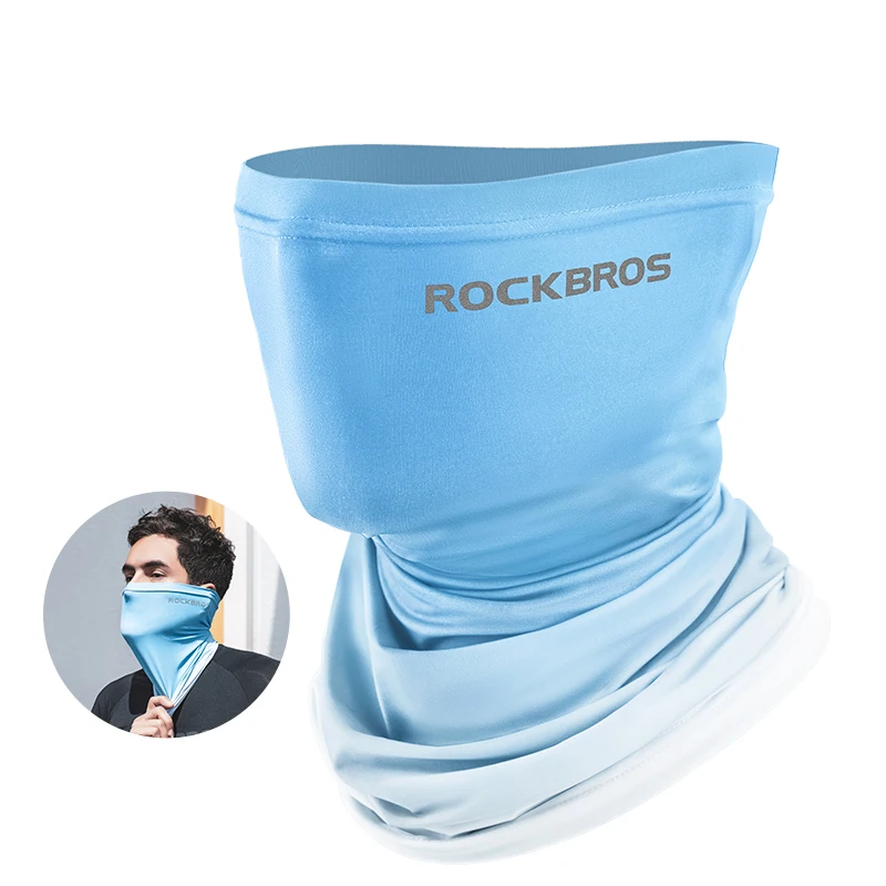 ROCKBROS Breathable Summer Silk Face Scarf