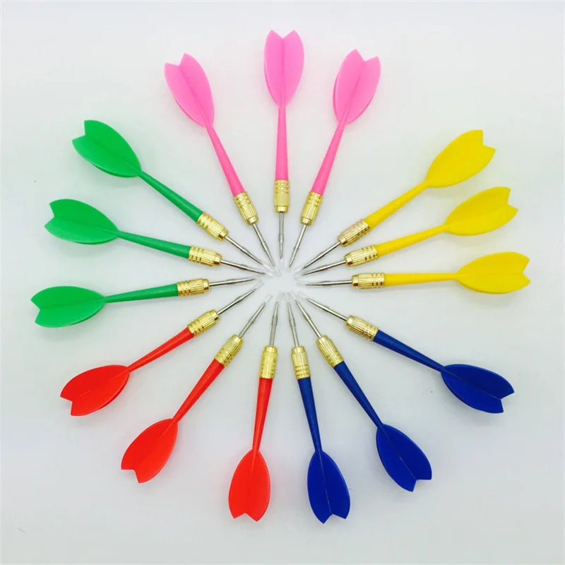 8 PCS Darts Nice Flight Harrow Point multicolor Plastic Wing Needle Barrel Iron Copper Tip Throwing Toy 11cm Darts