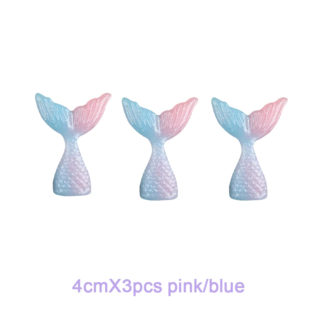 3D Meerjungfrau Kuchen Topper Kristall Shell Seestern Cupcake Dekorationen DIY Unter dem Meer Geburtstag Baby Shower Party Supplies Handwerk – Detail 11