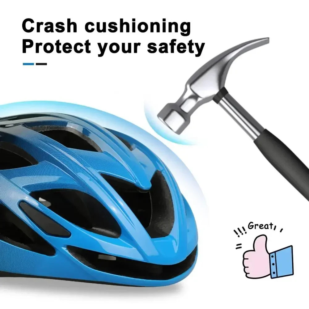RNOX Outdoor Ultralight Cycling Helmet Cycling Safety Cap ntegrally-molded MTB Bicycle Helmet Racing Riding Equipments
