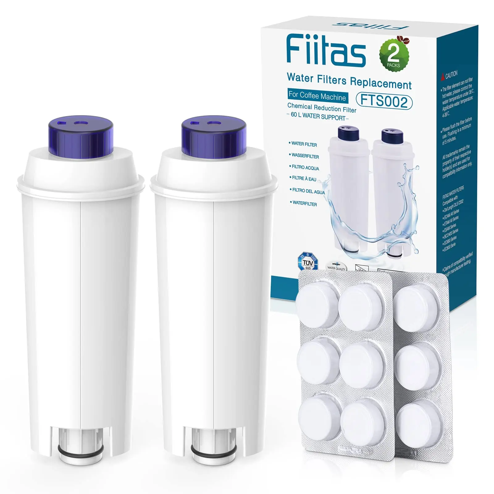 Filter Replacement Delonghi Magnifica S Water Softener Filter - Main Image