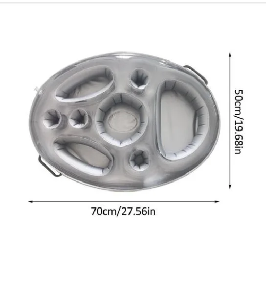 מחזיק כוסות דלי ים לקיץ, מתנפח לבריכה, חוף, שחייה, משחק משפחתי, מסיבת משפחה, מגש לשתיית בירה, מקרר לשולחן, אביזרים לצעצועים