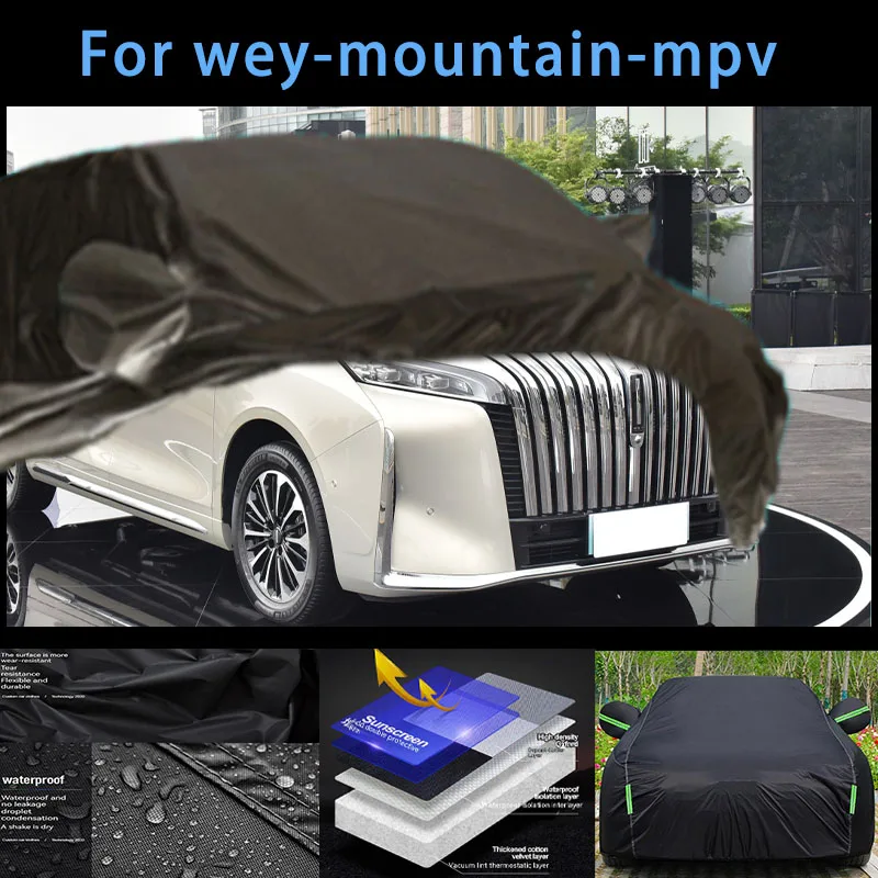 

For wet-mountain-suv Outdoor Protection Full Car Covers Snow Cover Sunshade Waterproof Dustproof Exterior Car accessories
