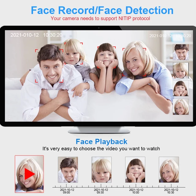 Smar H.265  Wireless NVR 8CH 3MP 5MP WIFI NVR Network Video Recorder Face Detection Email Alart For IP Camera CCTV XMEYE ONVIF 3