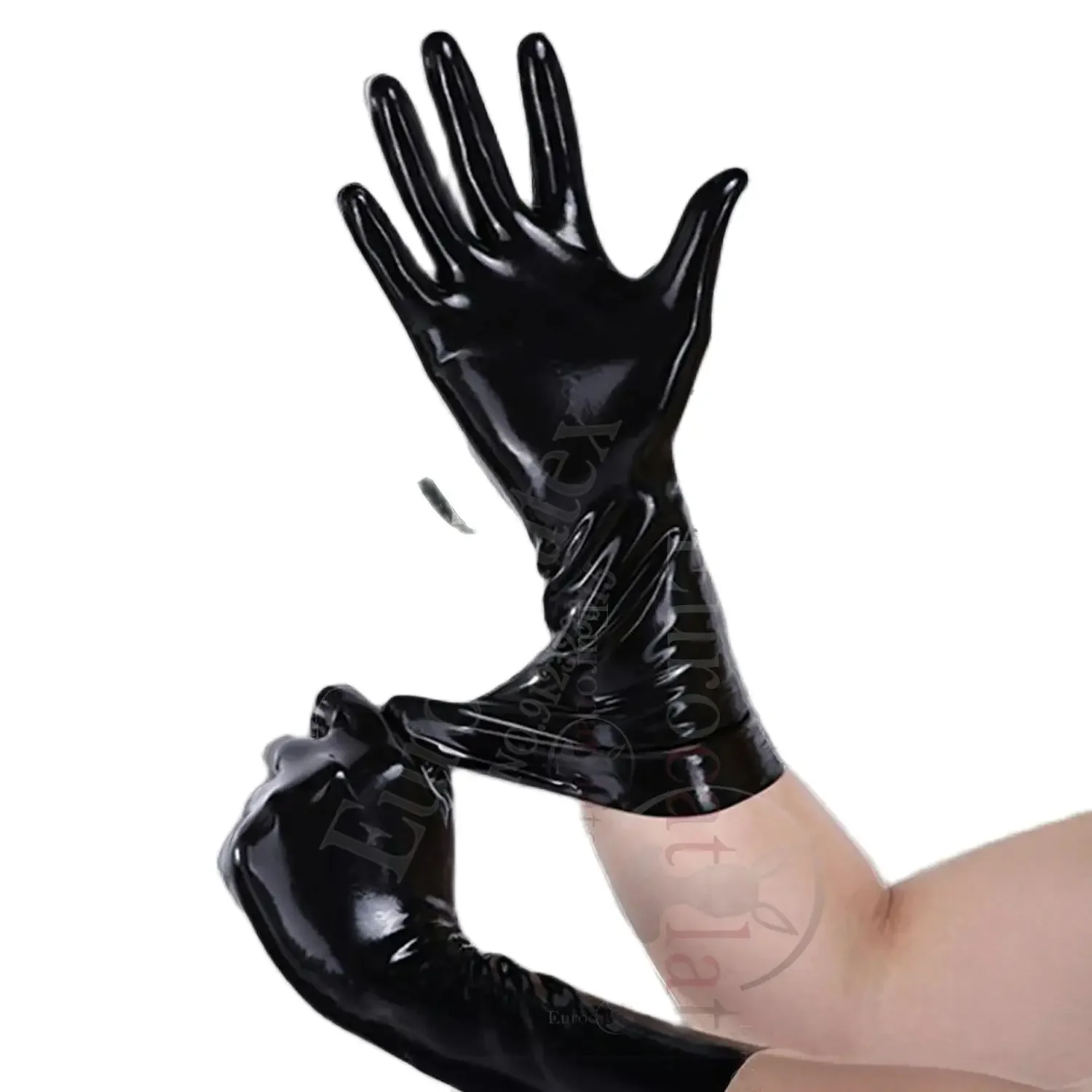 M♡ラテックス 抜けで ラバースーツ 全身タイツ コスプレ 手袋ソックス  