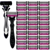 Shaver Brand New Design Men Razor Shaving six Layer Shaver Reusable Razor Imported Blade Multi Tool Head Replace