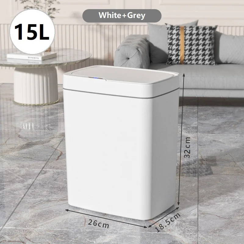 15L White Grey