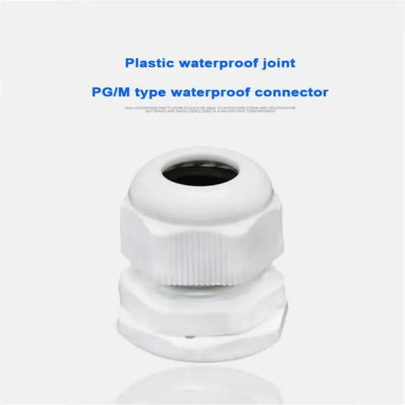 Factory DirectRohs Certification IP68 presse etoupe pg7 3-6.5mm Waterproof Nylon Cable Gland Waterproof Gasket Plastic