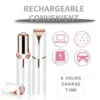 Xiaomi Portable Lipstick-shaped Electric Epilator Painless Electric Shaver Private Armpit Hair Lip Hair Leg Hair Mini Shaver 5