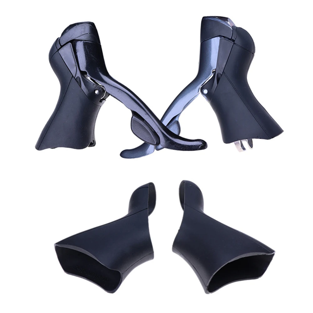 Road Bike Shift Brake Lever Covers Bicycle Silicone Bracket For-Shimano SORA/CLARIS ST2400/ Shifters