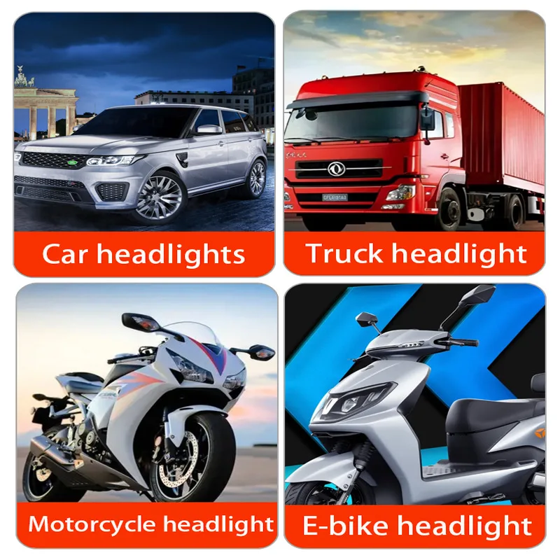 Car Headlight Refurbishment Polishing Kit Scratch Remover Car Lamp Liquid Restoration Tools Chemical Liquid Polymer Repair Fluid