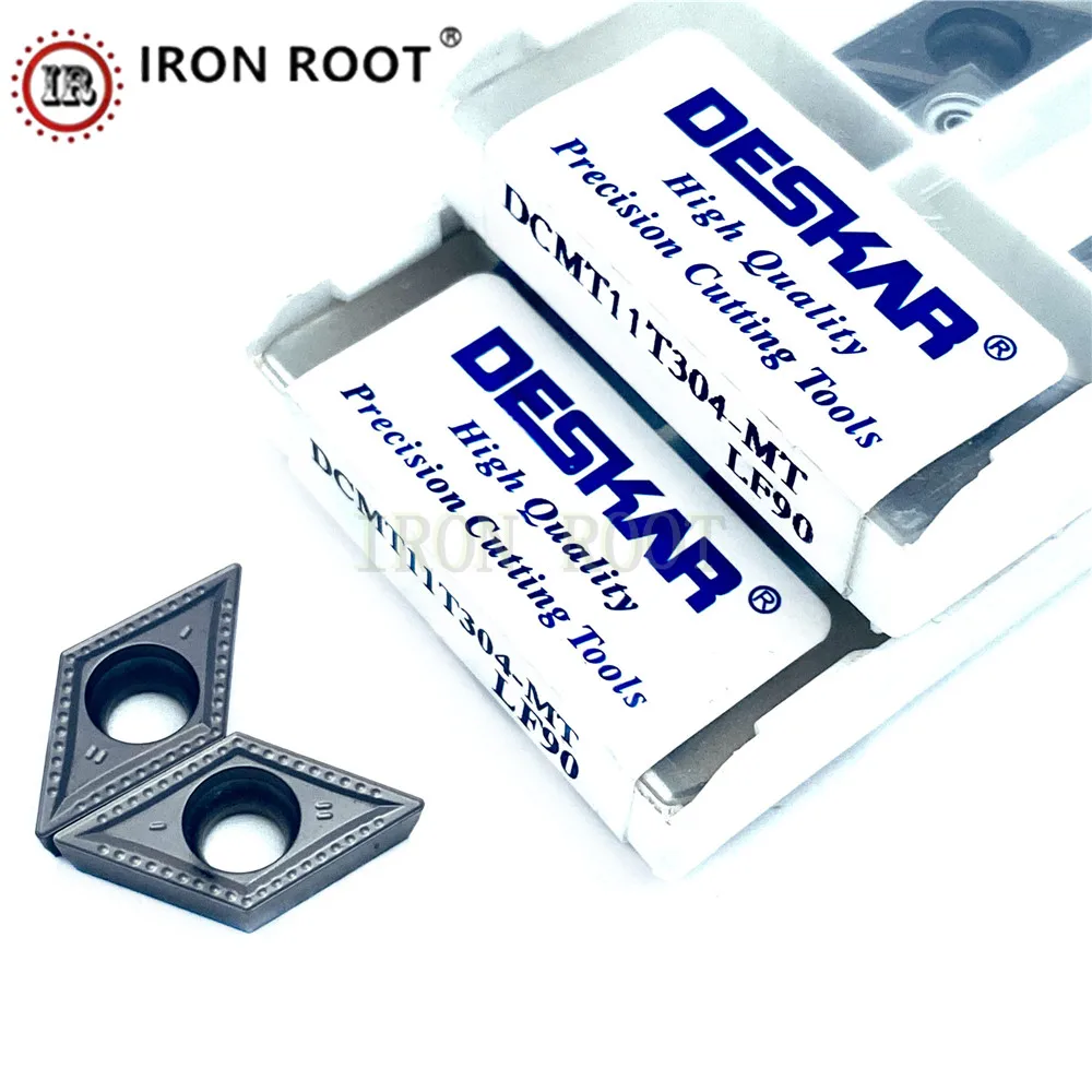 

DESKAR DCMT070204 110304 -HQ MT LF90 Ceramic Insert Turning Insert CNC Metal Lathe Tool For SDJCR/L Tool Holder