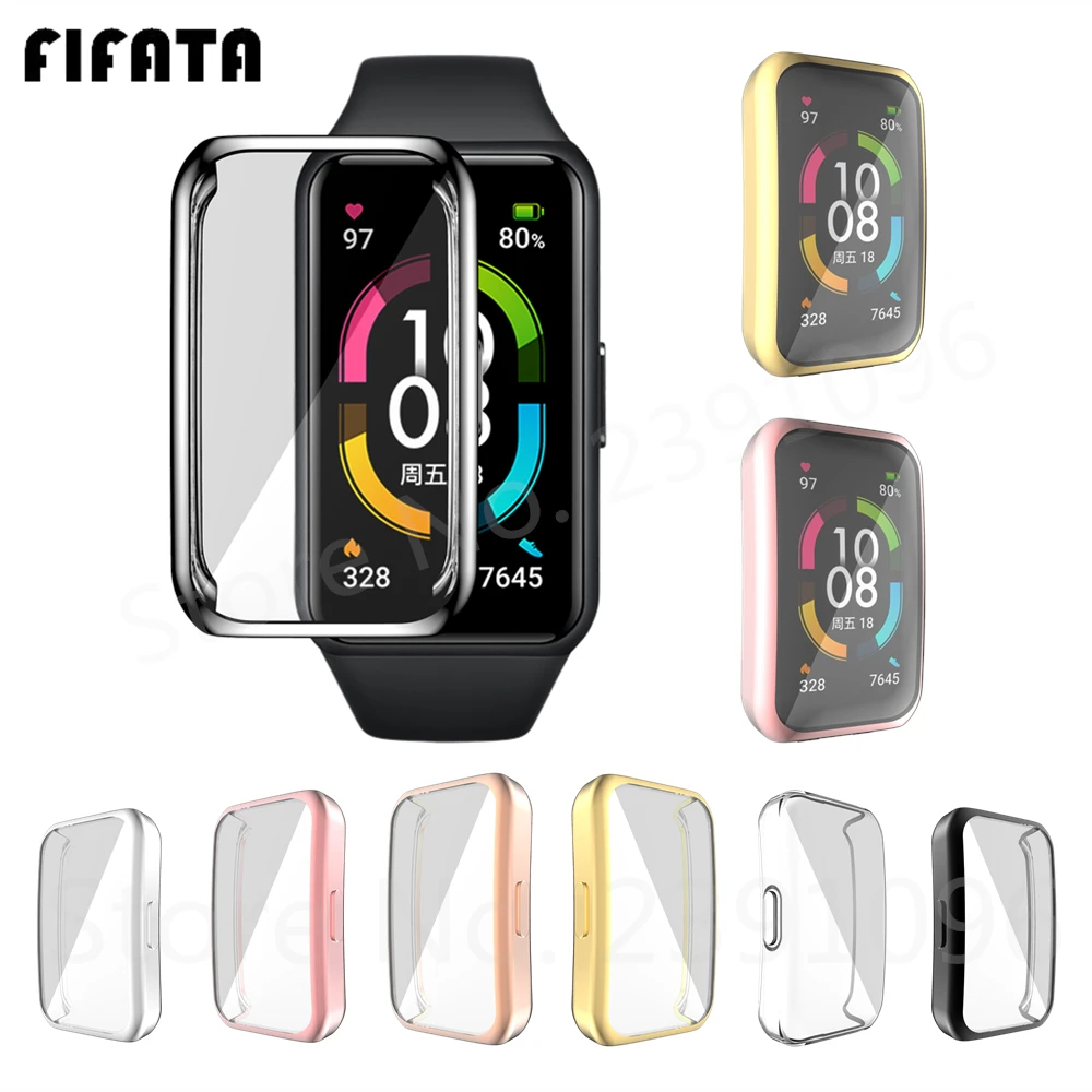 TPU Soft Protective Frame with Plating Finish - Full Screen Protector Shell