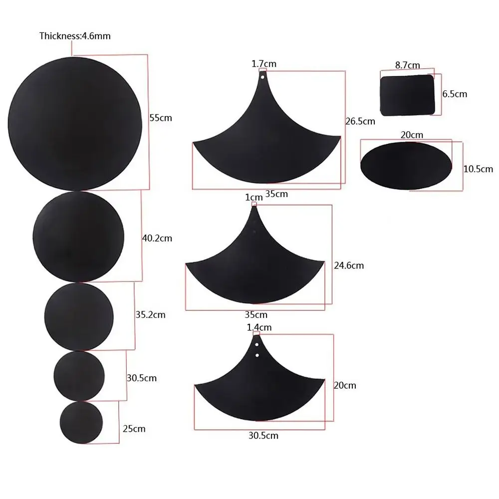 Music Practice Noise Reduction Drum Soundproofing Pad Drumming Practice Pad Jazz Drum Mute Silencer