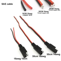 Panneau solaire 1 SAE à 2 SAE, tête de répartiteur, connecteur d'extension d'alimentation, câble adaptateur de batterie, connexion rapide, déconnexion 10A 20A 3