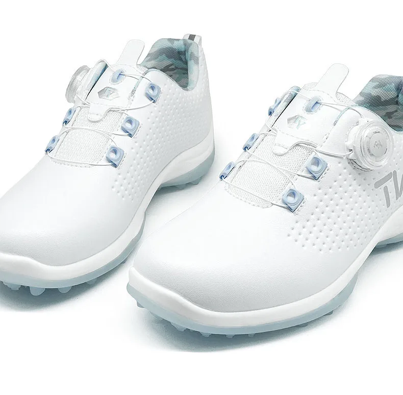 Description Picture 5 of itemTTYGJ Golf Women's Shoe Waterproof, Comfortable, Lightweight Snap Button Shock Absorbing Golf Sports Shoes Trendy, Breathable, a