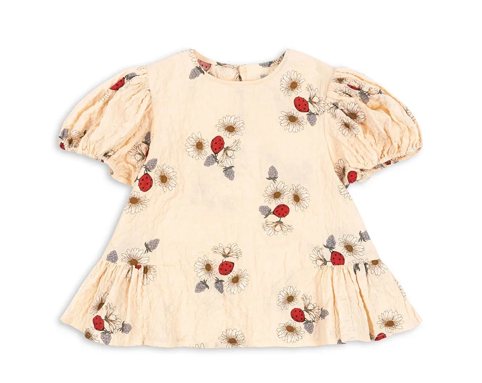 Summer new children's clothing KS Beetle short sleeved dress floral shorts set