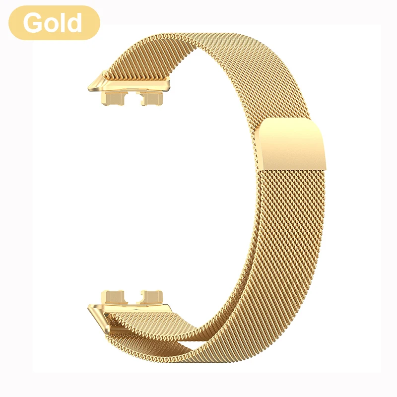 Magnetic Milanese Loop Metal Strap with Soft TPU Case & Screen Protector