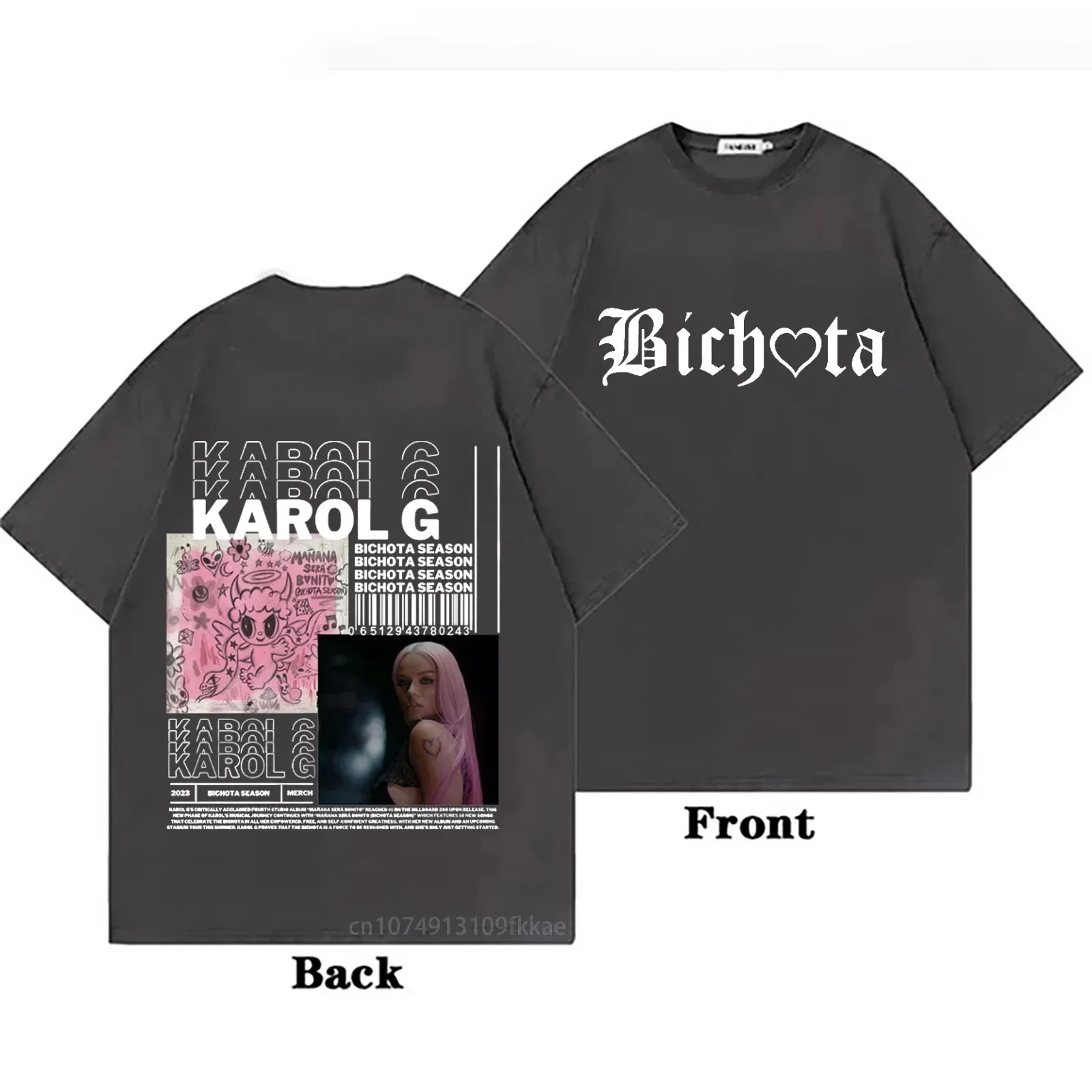 Karol G Black T-shirt 4