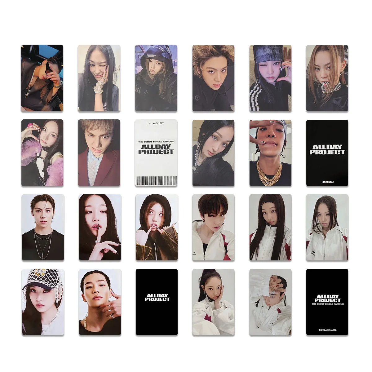 ALLDAY PROJECT ADP yetimall 1.0 ヨントン トレカ 5Pcs/Set ADP ALLDAY PROJECT Album Photocard High Quality Double