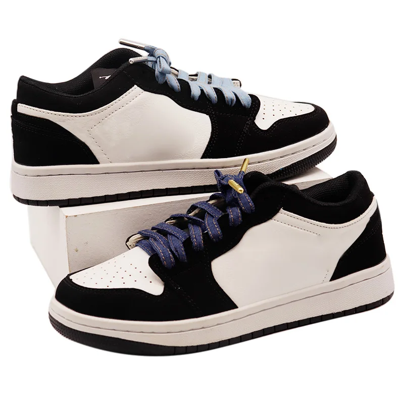 Coolstring8mmPremiumFlatDenimShoelacesMetalAgletClassicLaces