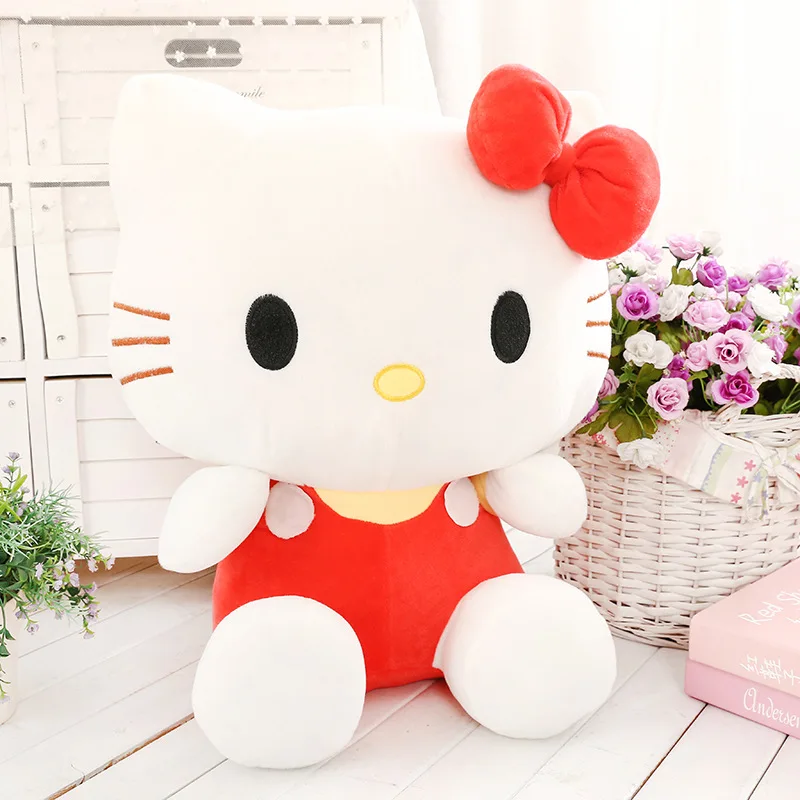 thumbnail image 1 of Tamaño grande Sanrio Peluche Hello Kitty Peluche Hello Kitty Peluches Kawaii Hello Kitty Muñecos de peluche Animal Juguete Ragdoll Hogar Regalo de Navidad, 1 of 5