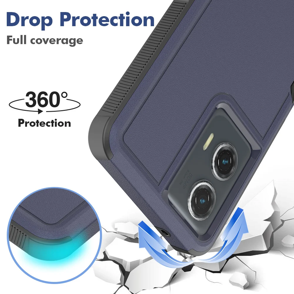 Dual-Layer Rugged Shockproof & Dust-Proof Protective Case – Heavy Duty Armor Design