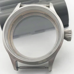 Stainless Steel Sapphire Glass Watch Parts (02 - Brushed Case)