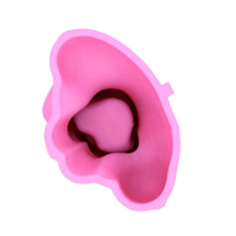 MXME Cheek Support Face Gypsum Flower Pot Silicone Mold Epoxy Resin Casting Mold Succulent Pot Cement Mold Holder Mold