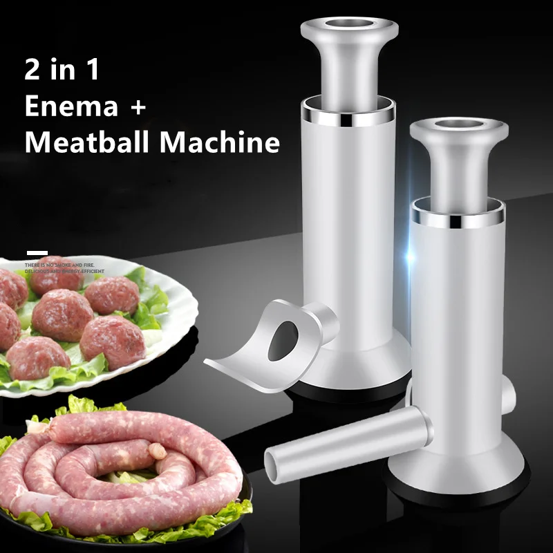 

Sausage Maker Sausage Stuffer Jerky Gun Meat Syringe Homemade Sausage Tool Small Sausage Tool meatball machine Meat Tools