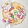 10/20PCS Dolls and 32MM Twisted Egg Mini Claw Machine Toy Accessories Cute Animal Plush Dolls for Kids Arcade Crane Machine Gift 3