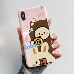 Adorable Panda Cartoon Soft TPU Silicone Phone Case for Xiaomi Mi Max 3 - 6.9'' Protective Cover (Pink-L01)