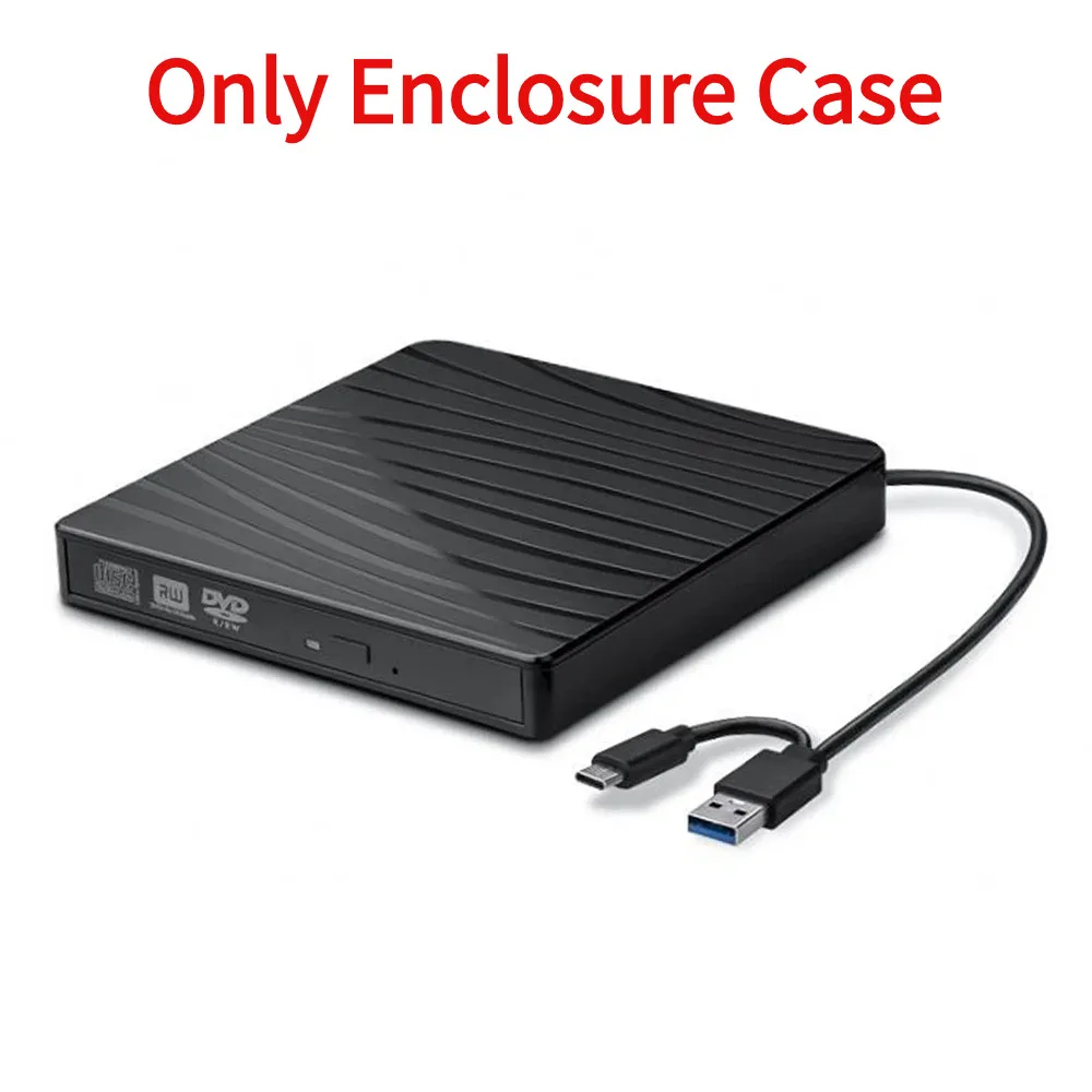 Cd Rom Case Example 【Trending Now】 Optical Drives Enclosure Case USB 3.0/Type-C External ...