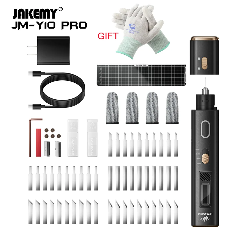 JAKEMY JM-Y10 プロ 2 で 1 強力な超音波カッター携帯電話修理 DIY