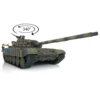 1/16 Heng Long T72 RC Battle Tank 7.0 Mainboard Plastic 3939 Ready to Run Tank Model BB Shooting Sound Lights Army Toys TH20562 3