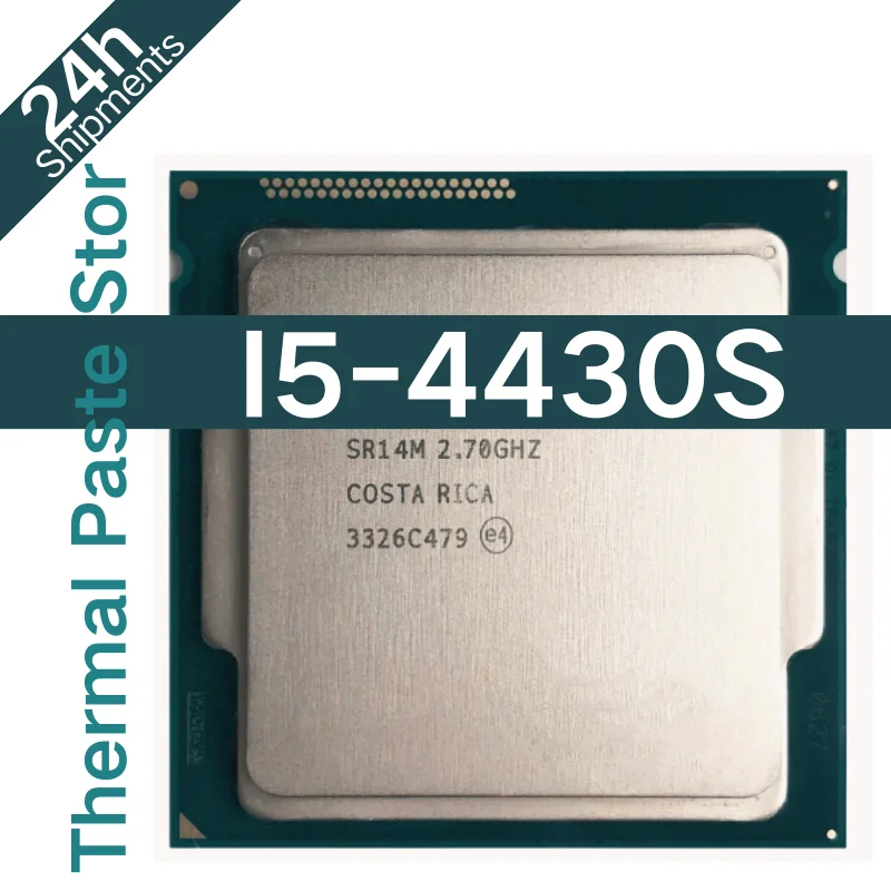 

Процессор i5-4430S 4430S 2,7 ГГц 22 нм 65 Вт 6M десктопные процессоры SR14M отдельно